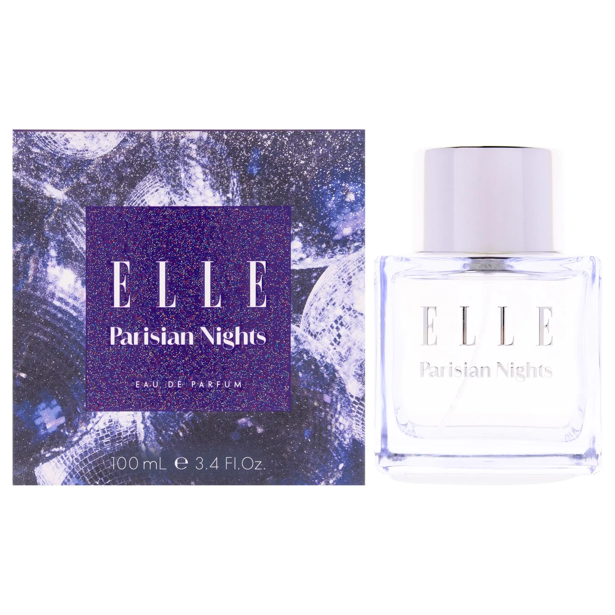 Parisian Nights by Elle Female Wear Eau de Parfum Spray - 3.4 oz Standard Size Spray Bottle