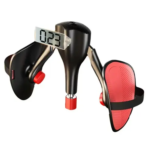 Beginner-Friendly Unisex Pelvic Floor Muscle Trainer for Adults - Plastic & Silicone, Counting Display, Adjustable Intensity, 16kg Adjustable Tension, Inner Thigh Exercise, Multi-Function Home Fitness Equipment, Home Supplies Gift