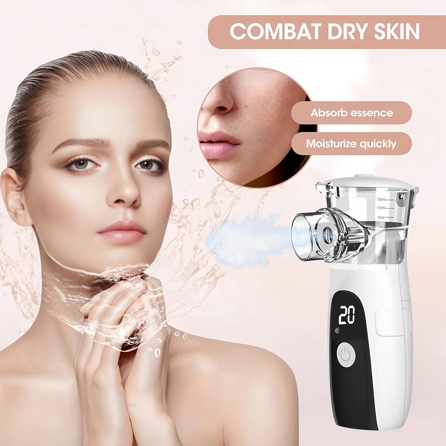 Gentle Portable Ultrasonic Rechargeable Nebulizer - USB-Powered Personal Care Body Beauty Device with Self-Cleaning Mode, Quiet Operation, Easy Use and Maintenance, Daily Gentle Portable Ultrasonic Rechargeable Nebulizer - USB-Powered Personal Care Body Beauty Device with Self-Cleaning Mode, Quiet Operation, Easy Use and Maintenance, Daily