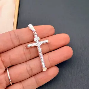 Cruz de plata 925 | silver 925 crucifix diamond cut