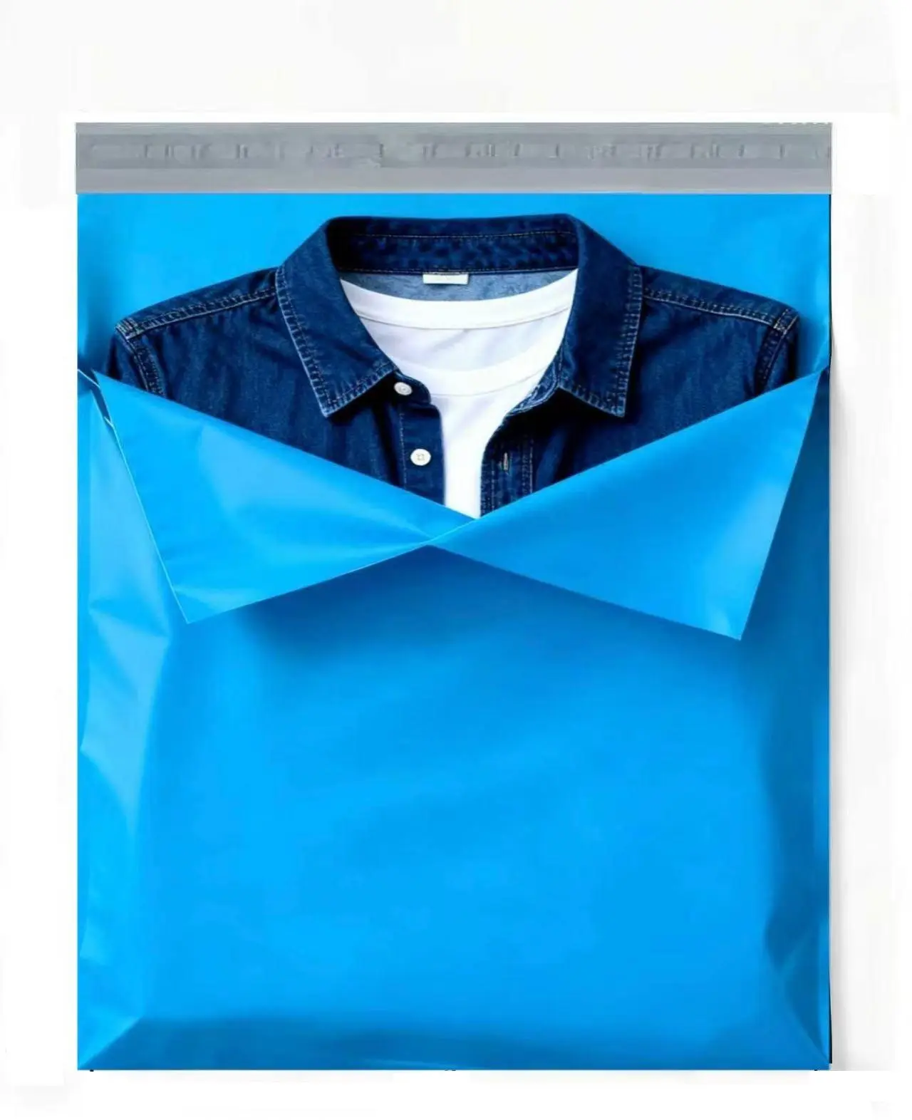 Blue Poly Mailers Shipping Mailing Packaging Plastic Envelope Self Sealing Bag