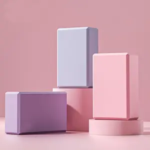Yoga Brick, 1pc High Density Yoga Brick, Foam Block, Yoga & Pilates Equipment for Home Gym, Fitness Equipment for Women & Men