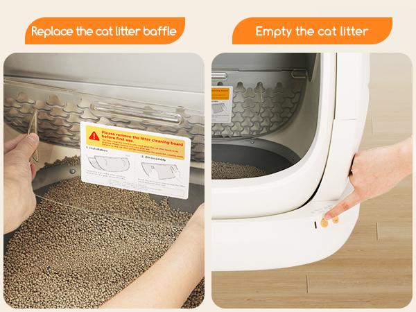 MeoWant SC02 75L Large Self-Cleaning Cat Litter Box with APP Control, Odor Removal, Anti-Pinch Design, and Easy Installation for Multiple Cats MeoWant SC02 75L Large Self-Cleaning Cat Litter Box with APP Control, Odor Removal, Anti-Pinch Design, and Easy Installation for Multiple Cats