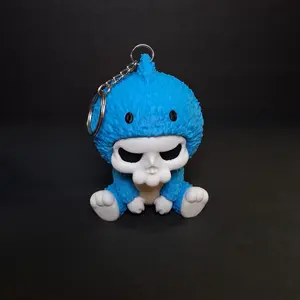 Shark Skeleton Keychain
