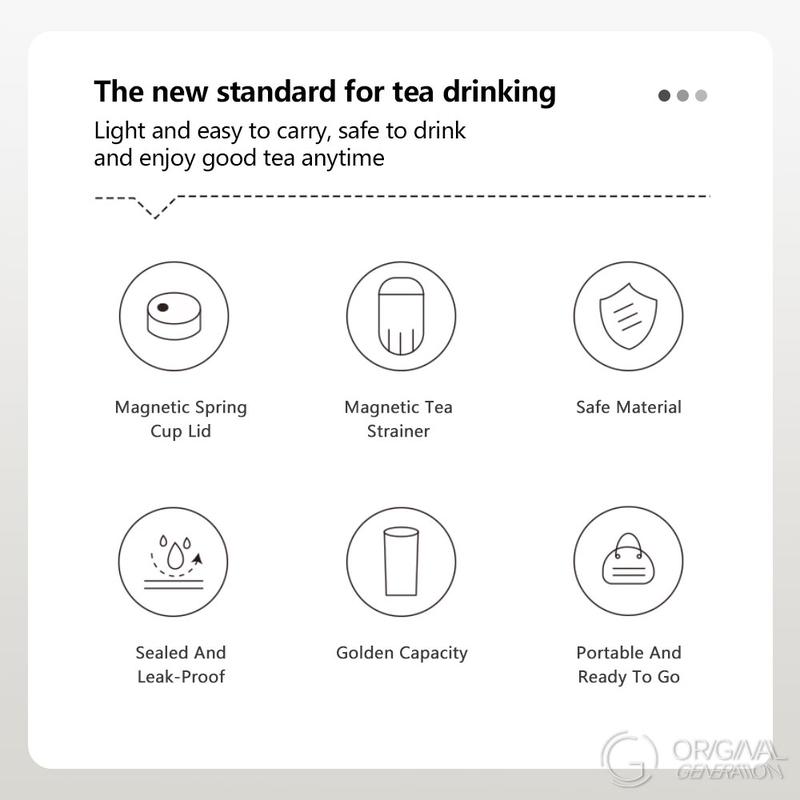 New Magnetic Tea Separator Glass Bottle Double Layer Heat Protection Glass Bottle Double Glass Insulation To Prevent Scalding Bottle New Magnetic Tea Separator Glass Bottle Double Layer Heat Protection Glass Bottle Double Glass Insulation To Prevent Scalding Bottle