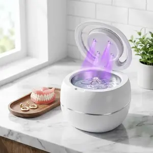 Ultrasonic Retainer Cleaner – Deep Clean Dentures, Aligners & Jewelry
