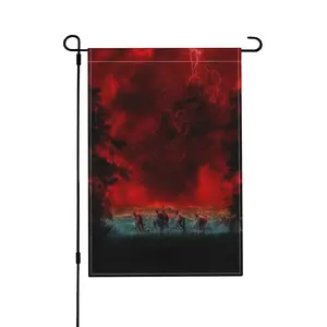 Stranger Things Season 5 Garden Flag 12x18 Inch Double Sided Decoration for Outside Yard