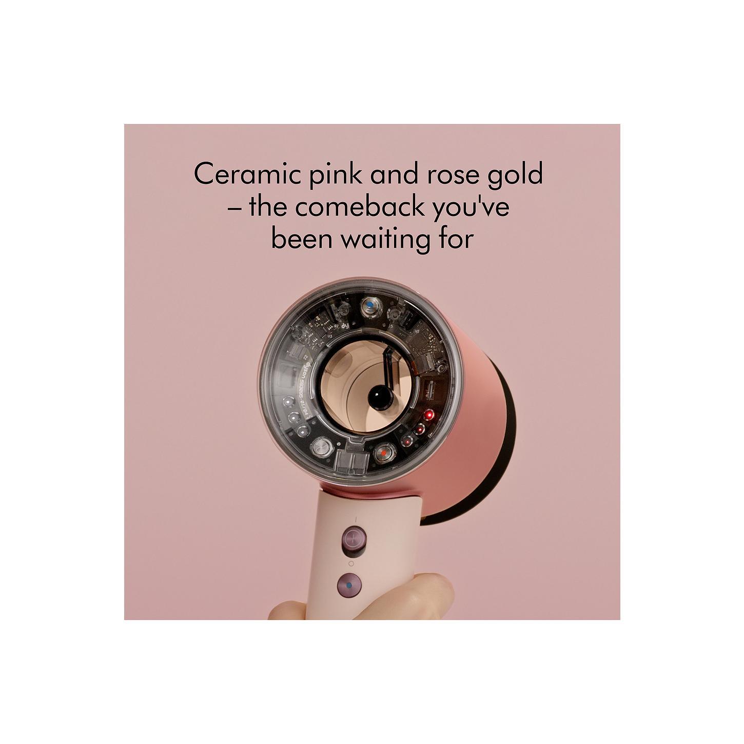 Dyson Supersonic Nural Hair Dryer in Ceramic Pink & Rose Gold
