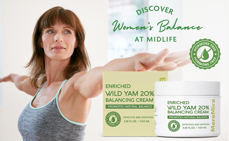 Wild Yam Cream for Hormone Balance: Australia Barbara O'neill Recommended Solution for Women Menopause Hormonal Balancing - 20% Topical Natural Wild Yam, 3.38 fl.oz