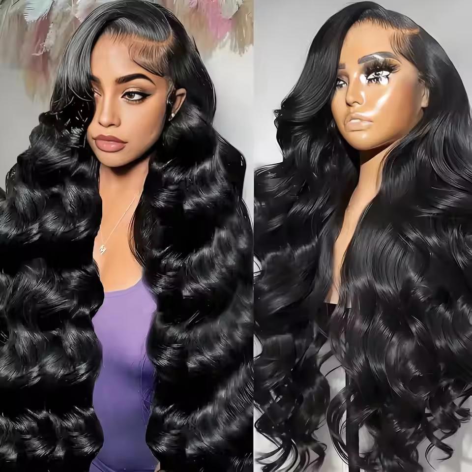 Bling Hair 32 34 Inch Body Wave 13x6 HD Lace Frontal Wig Human Hair 13x4 Lace Front Wigs 4x4 360 Brazilian Pre Plucked Lace For Women