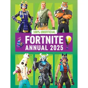 100% Unofficial Fortnite Annual 2025: Perfect for gaming fans, discover battle royale action with the latest news, tips, hacks and guides to conquer the Fortnite island. Hardcover – October 29, 2024