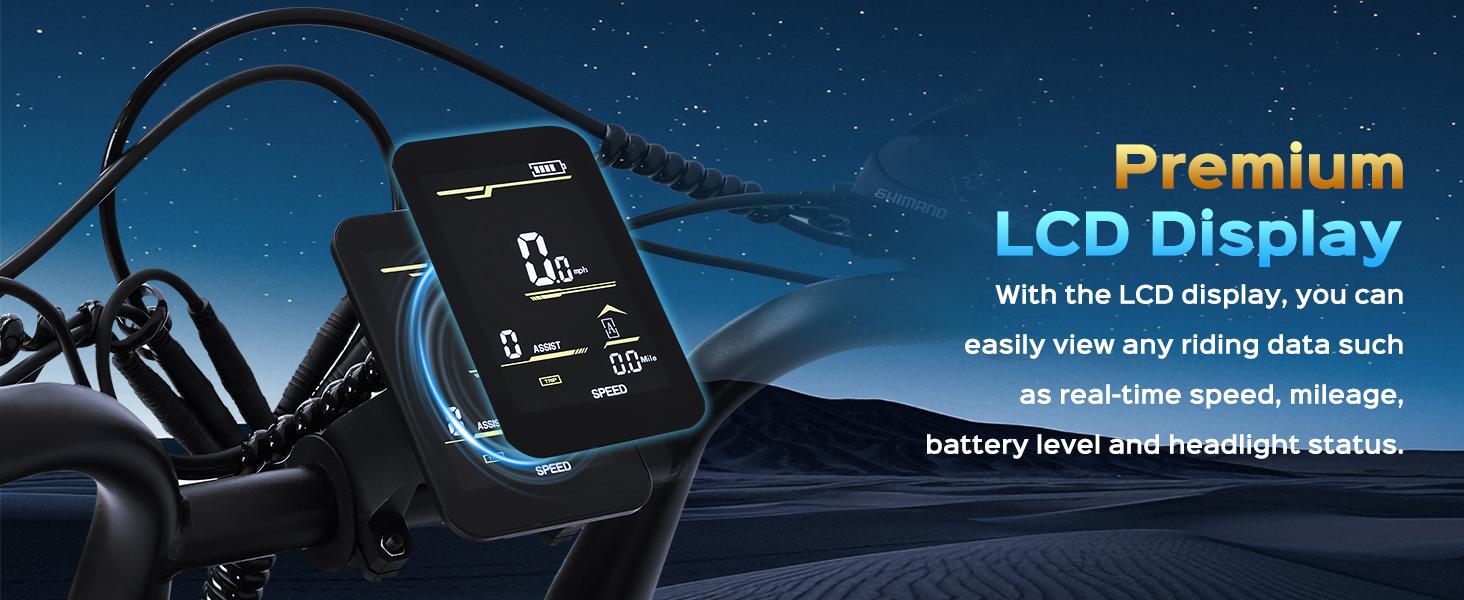 S8 Electric Bike, Full Suspension System, 31mph Top Speed, 48V 17.5AH Detachable battery (can be purchased separately), Equipped with High Carbon Steel Frame, Pedal Assist Range of 30-50 Miles, 20-Inch All-Terrain Tires, Off-Road、City Motorcycle