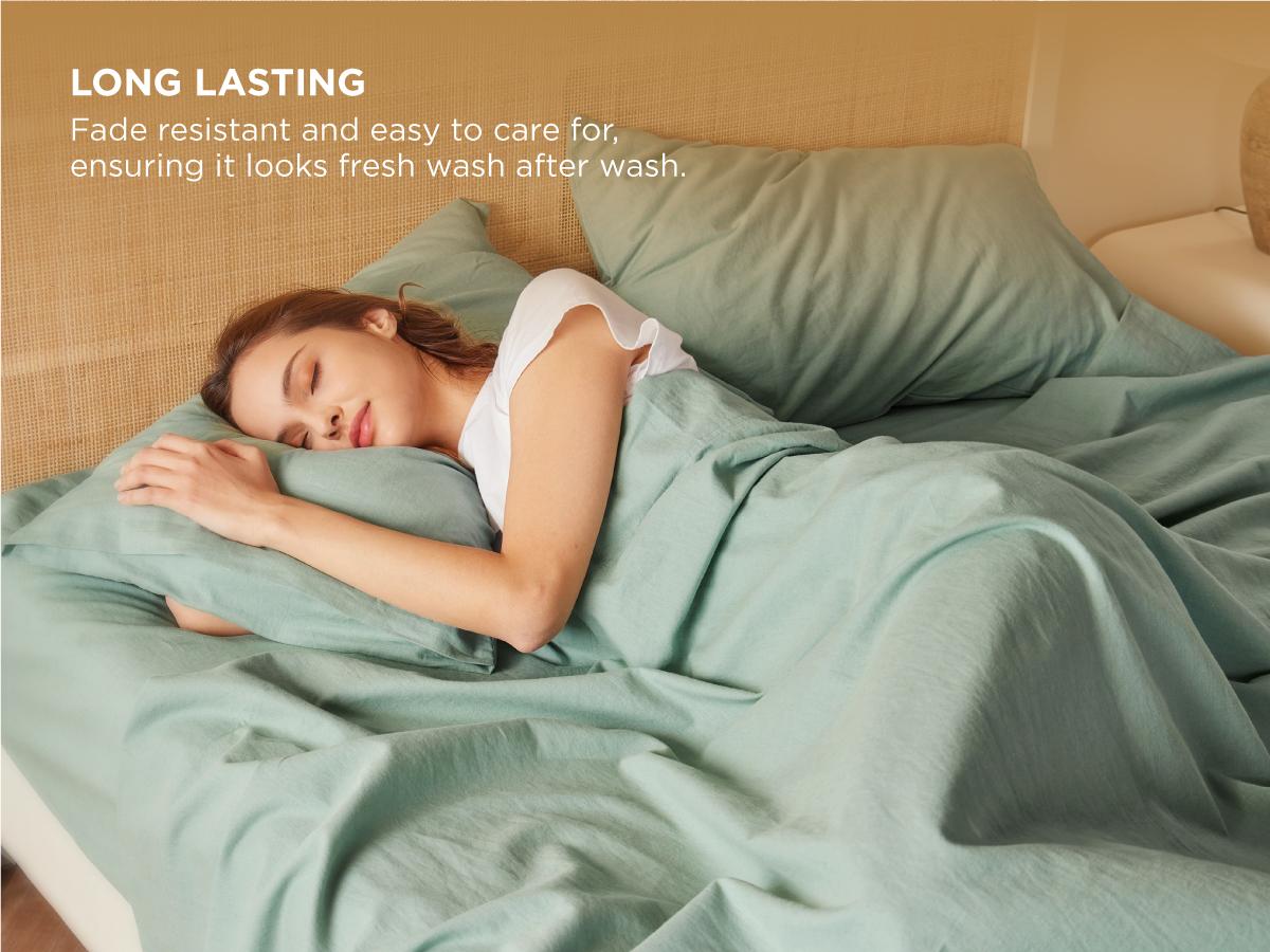 Bedsure Linen Sheets- Bed Blend from Linen Cotton, Breathable Cotton Bedsheets, 4 Pieces , Gifts for All Season Bedsure Linen Sheets- Bed Blend from Linen Cotton, Breathable Cotton Bedsheets, 4 Pieces , Gifts for All Season