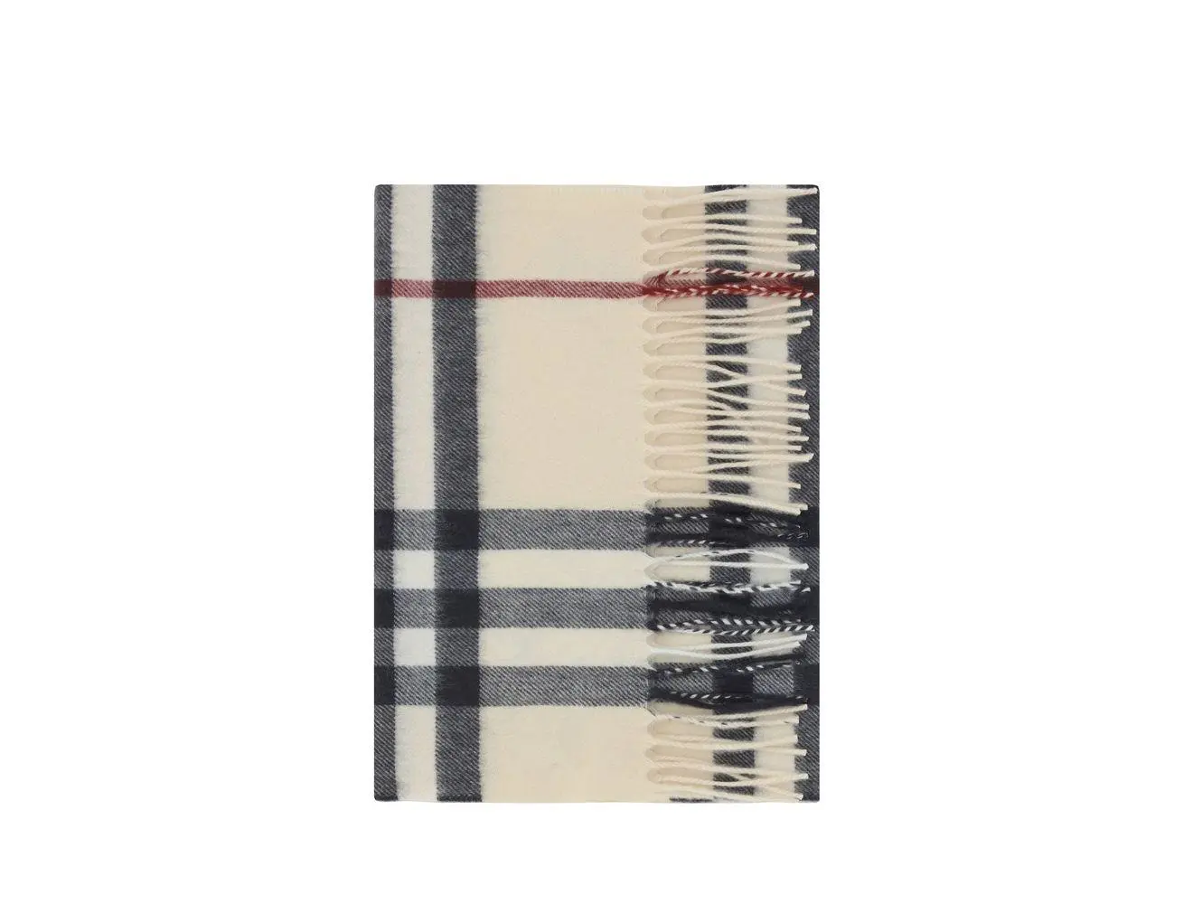 Beige Cashmere Scarf     