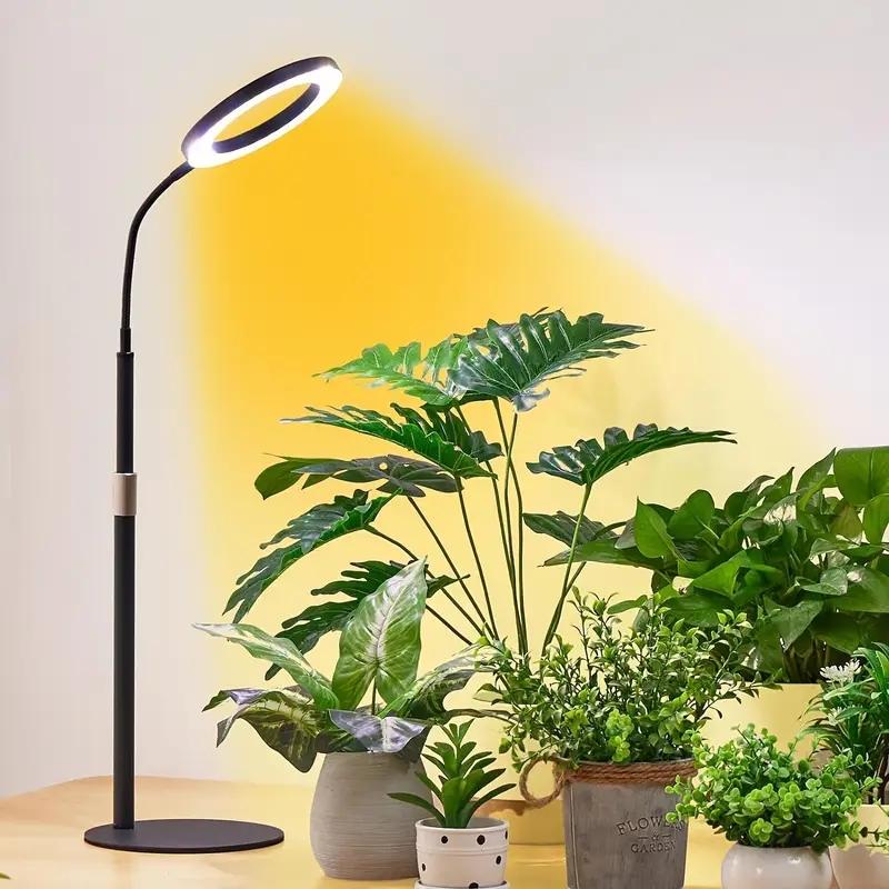 LED Growth Light, 6000k Full Spectrum Plant Grow Lamp with Leds, Indoor ...