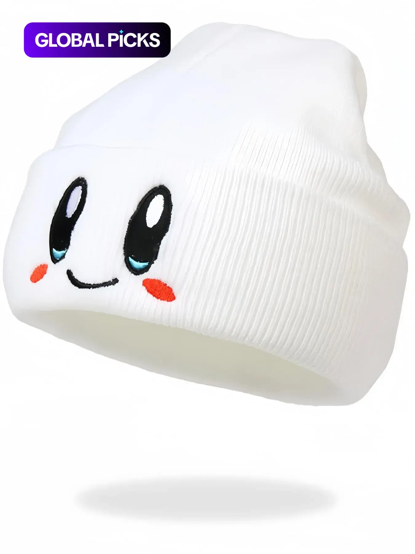 Cute Cartoon Embroidered Hat, Casual Soft Comfortable Knit Hat for Fall & Winter, Warm and Stylish Beanies for Men & Women, Knitted Winter Hat, Fashion Cozy Beanie Hat