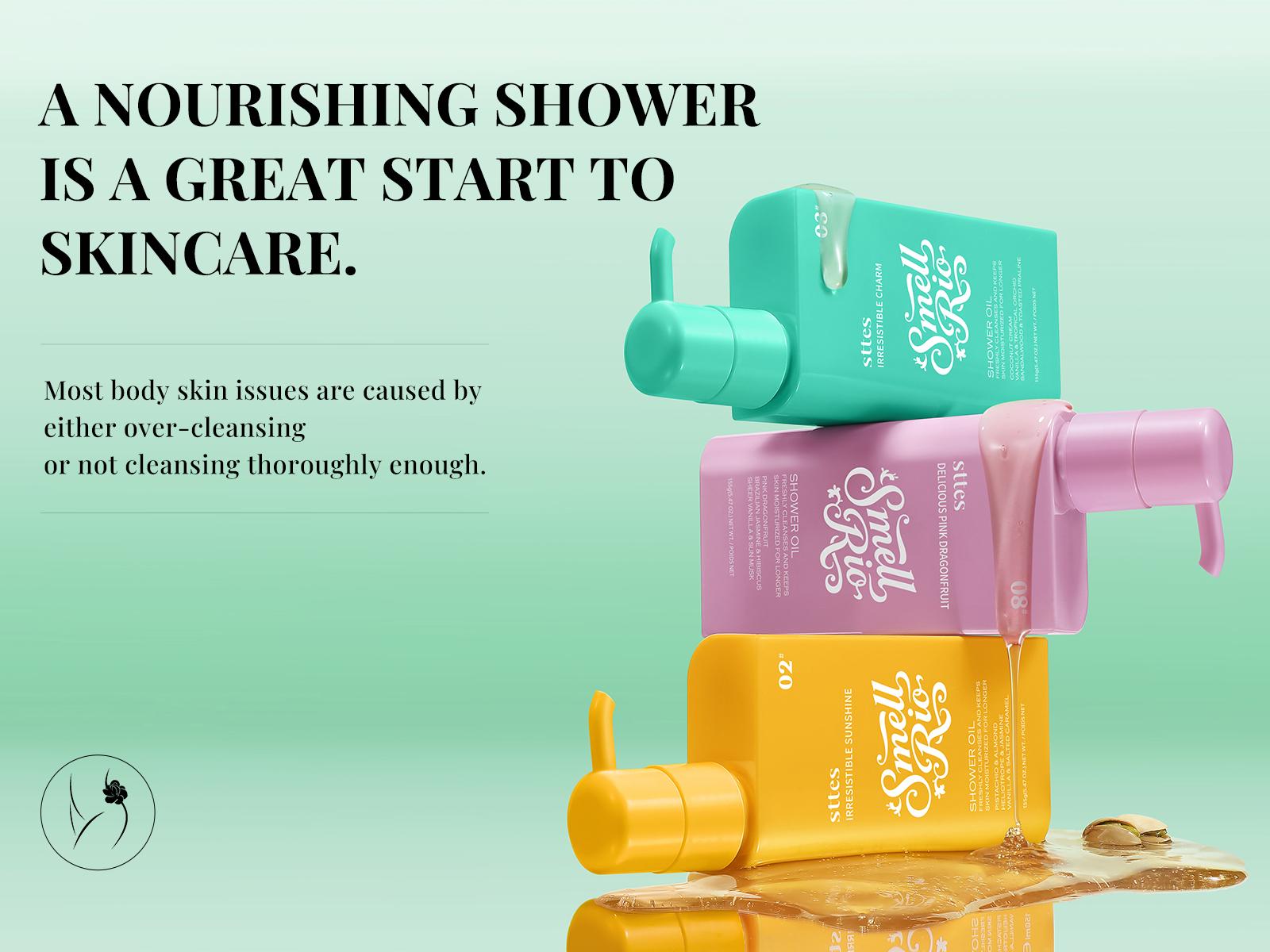 New!Sttes Shower Oil 02# (Irresistible Sunshine) 5.47 oz – Moisturizing Body Wash with Pistachio, Almond, Vanilla & Salted Caramel, Natural Plant Oils, No Mineral Oil, Parabens or Phthalates New!Sttes Shower Oil 02# (Irresistible Sunshine) 5.47 oz – Moisturizing Body Wash with Pistachio, Almond, Vanilla & Salted Caramel, Natural Plant Oils, No Mineral Oil, Parabens or Phthalates