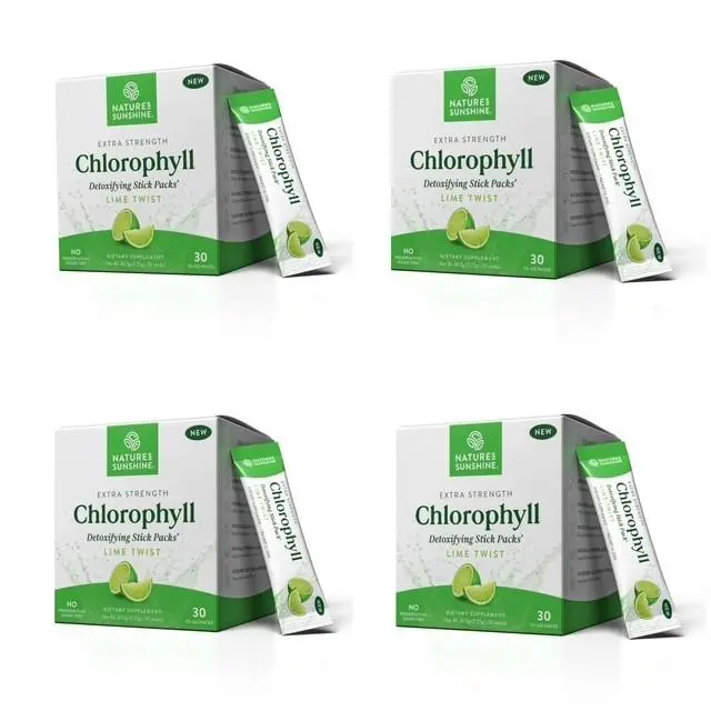 4 Pack: Lime Twist Chlorophyll