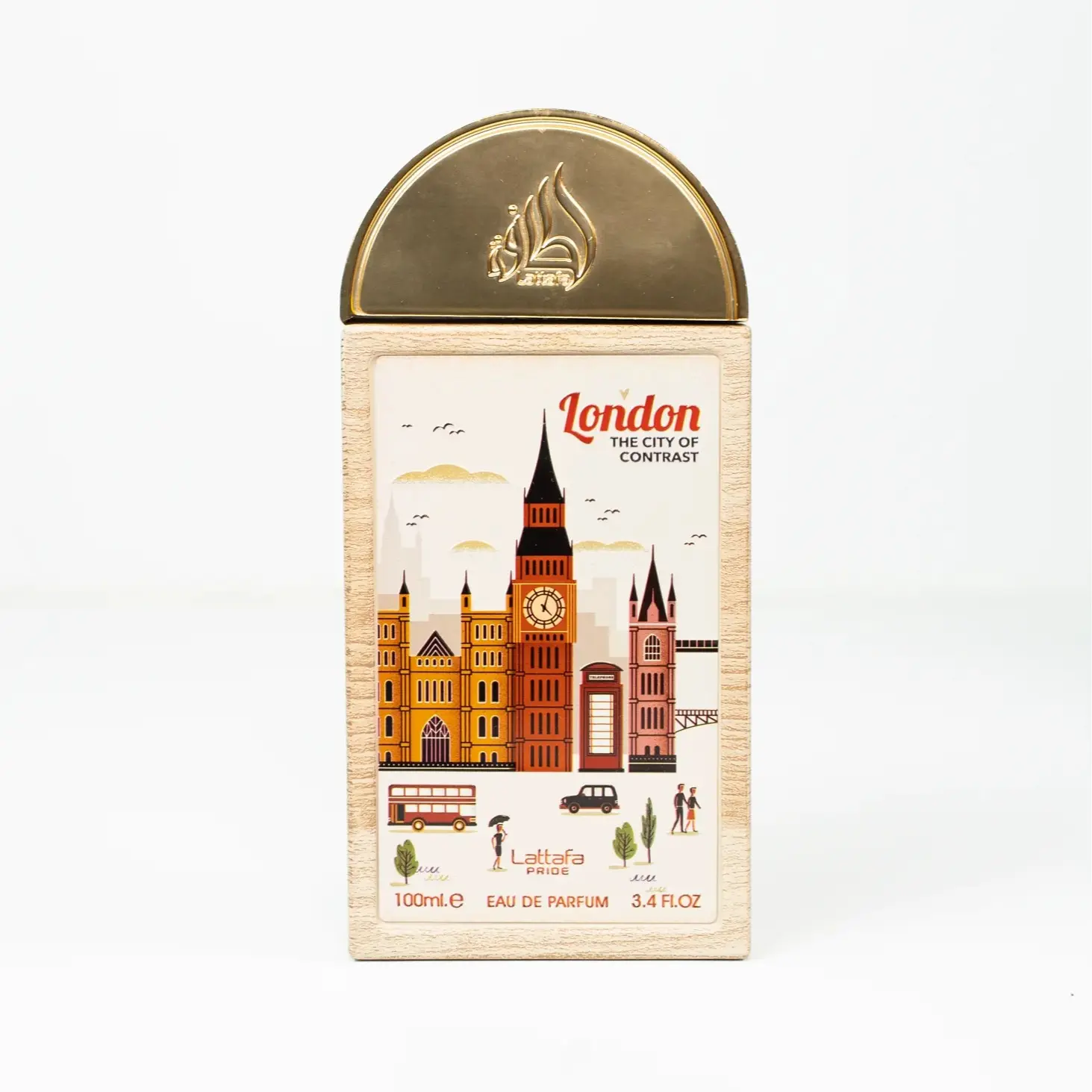 London The City of Contrast by Lattafa EDP Spray, 3.4oz