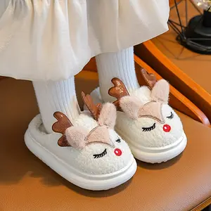 Girls' & ' Winter Warm Suitable Indoor/Outdoor - Cute Cartoon Kids' Shoes with Soft Sole, Lightweight Low-Top & Girls ( Upper)
