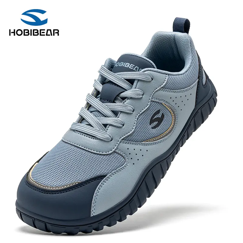 HOBIBEAR Women's Barefoot Shoes with Wide Toe Box  Anti Slip Rubber Sole Breathable Fabric Comfortable Outdoor Sneakers for Wide Feet  Athlet