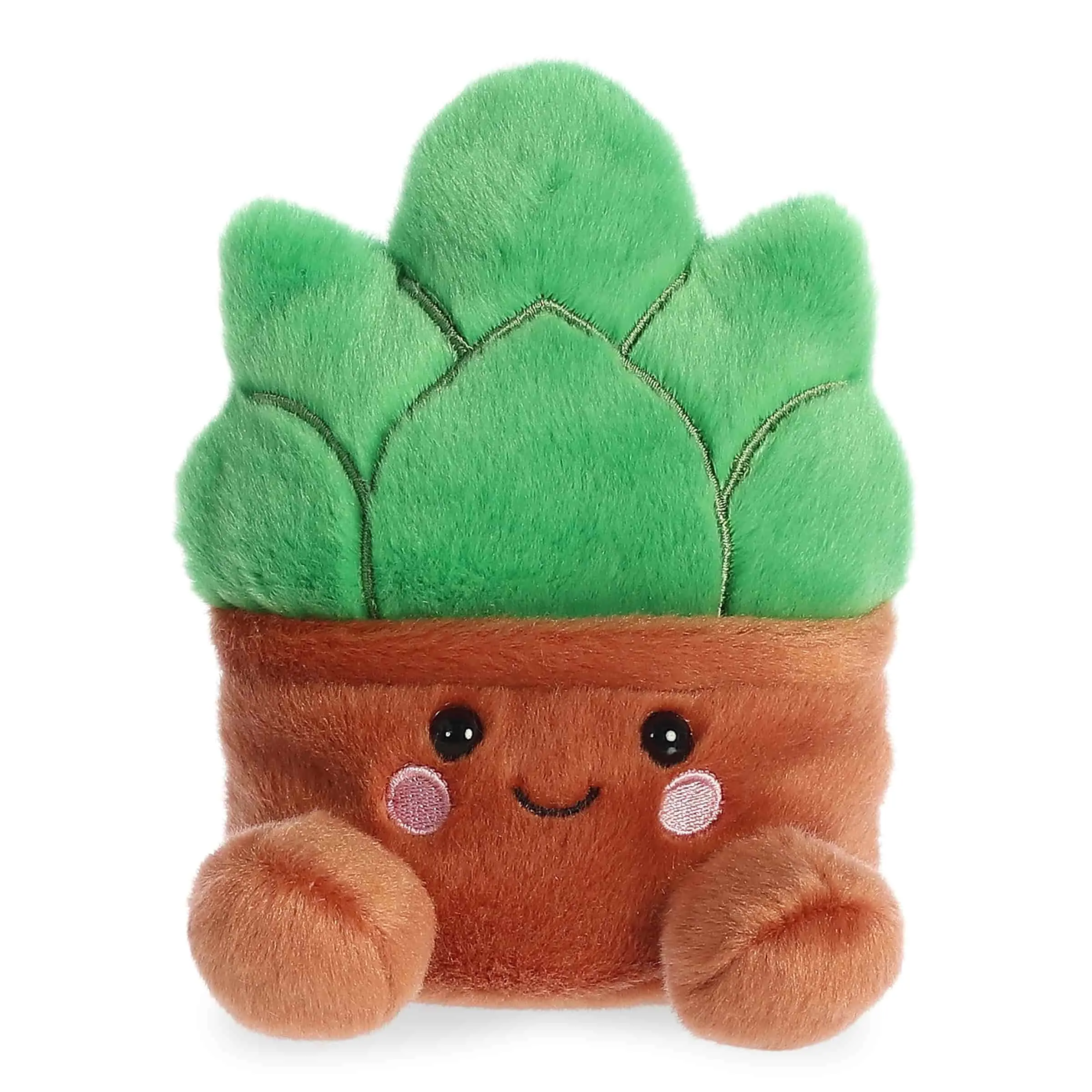 Palm Pals Adorable Gigi Succulent 5 inch Green Mini Soft Plush Collectable Stuffed Animal