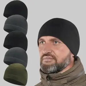 5-piece set of men's cycling hats designed for cold weather, warm, windproof, quick drying, breathable, machine washable, suitable for daily commuting