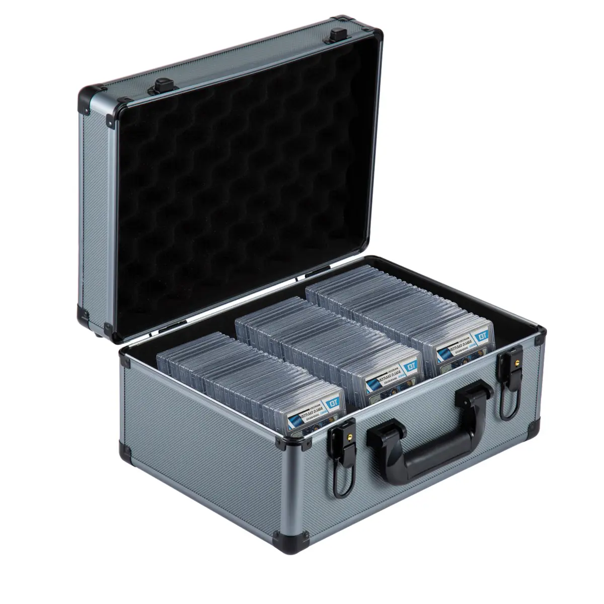 60CT/90CT Weatherproof Graded Card Storage Box Case Slab Case Holder & Protector New Compatible with PSA BGS SGC Slabs Trade Card Box Card Hobby Box - TikTok Shop 60CT/90CT Weatherproof Graded Card Storage Box Case Slab Case Holder & Protector New Compatible with PSA BGS SGC Slabs Trade Card Box Card Hobby Box - TikTok Shop