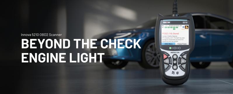 INNOVA 5210 OBD2 Diagnostic Tool - Live Data, System Scans, Smog Check Readiness, Automotive, Reader, Codes (Tester, Car, Vehicle)