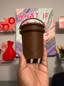 (RTS) Mini Heart Buckets 3D Printed (TT)