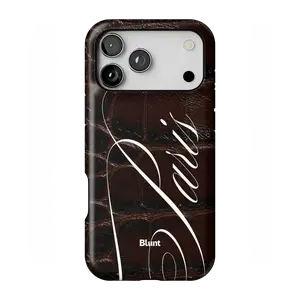 Blunt Pari Croc Leather MagSafe iPhone Case | Luxury Crocodile Texture | Slim Protective Case for iPhone 17/16/15/14/13/12 | Stylish Gift for Him & Her