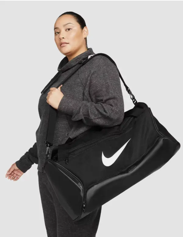 Nike Brasilia 9.5 Training Duffel Bag (Medium, 60L) Black