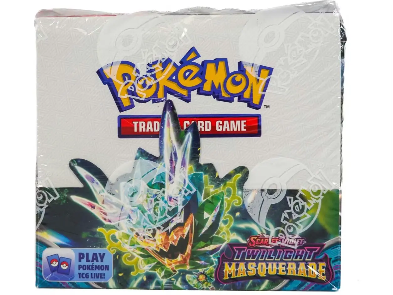 Twilight Masquerade TCG Booster Pack, Sealed Hobby Collectible Booster Pack for Non-Sports Trading Card Collectibles, Collectible Booster Packs