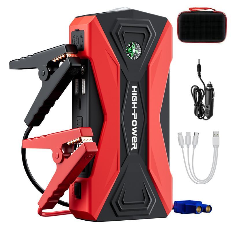 Black Friday Portable Car Jump Starter, 2000A Car Battery Jump Starter , 12V Car Battery Essential Christmas gifts for car owners - Car emergency essentials!