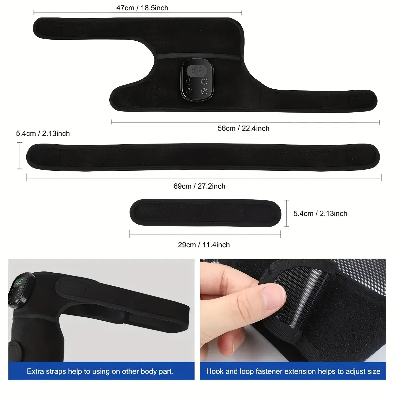 3-in-1 Heated Knee Massager, Cordless Rechargeable Knee Heating Pad with Multiple Massage Modes, Adjustable Heat & Vibration for Knees, Shoulders, Arms & Elbows, Portable Comfort Wrap for Home, Office & Travel, Great Gift for Women & Men 3-in-1 Heated Knee Massager, Cordless Rechargeable Knee Heating Pad with Multiple Massage Modes, Adjustable Heat & Vibration for Knees, Shoulders, Arms & Elbows, Portable Comfort Wrap for Home, Office & Travel, Great Gift for Women & Men