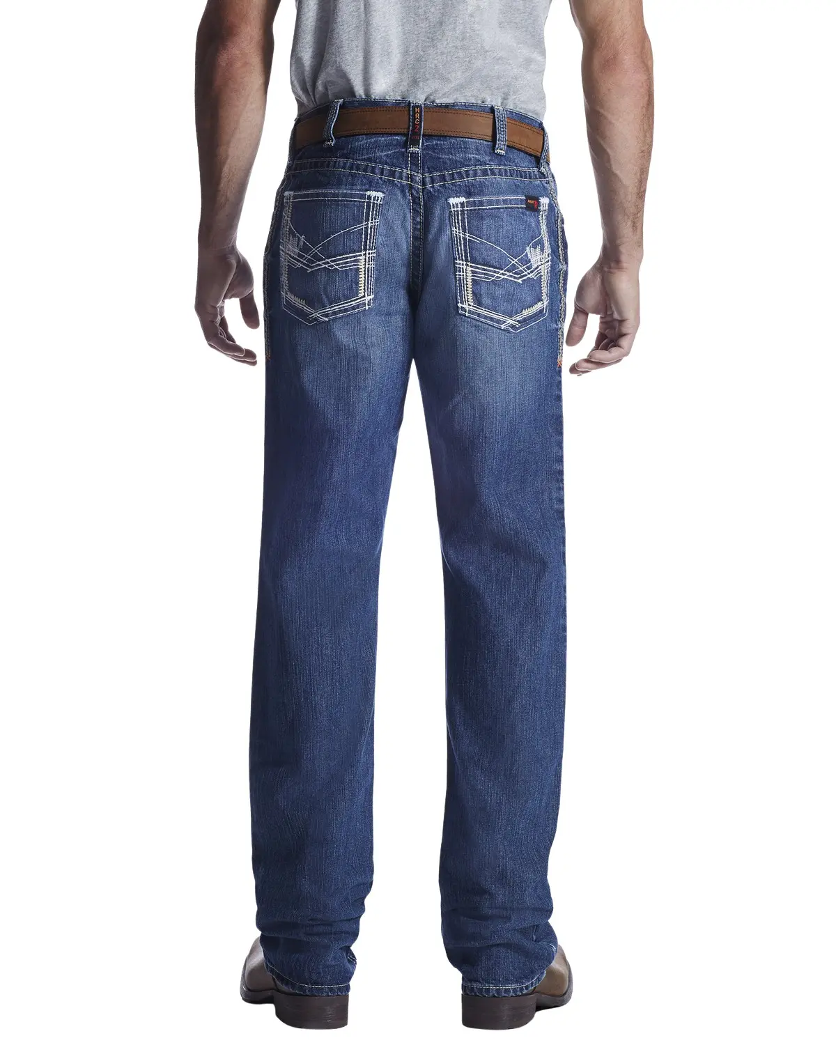 Ariat Men's Men'S Flame Resistant M4 Ridgeline Bootcut Work Jeans Big - 10018365-Big