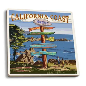 Monterey, California, Destinations Sign