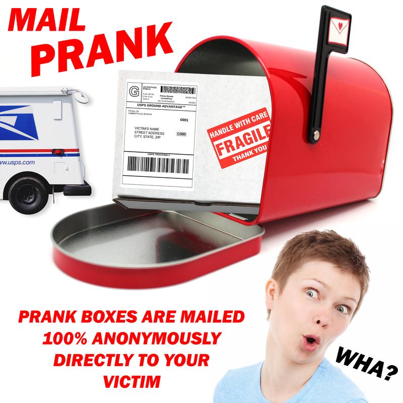 Prank Mail Gag - Poo today Joke Box Gets Sent Directly to Your Recipient, 100% Anonymously!