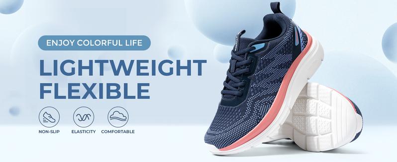 FitVille Women's Cloud Wanderer V8 running shoes sneaker shoes Runner