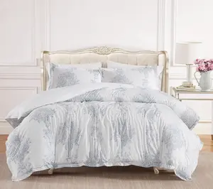 Shabby Chic Toile Bouquet Queen Comforter Set