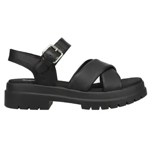 Timberland Womens London Vibe X Strappy Casual Sandals Casual Low Heel 1-2" - Black