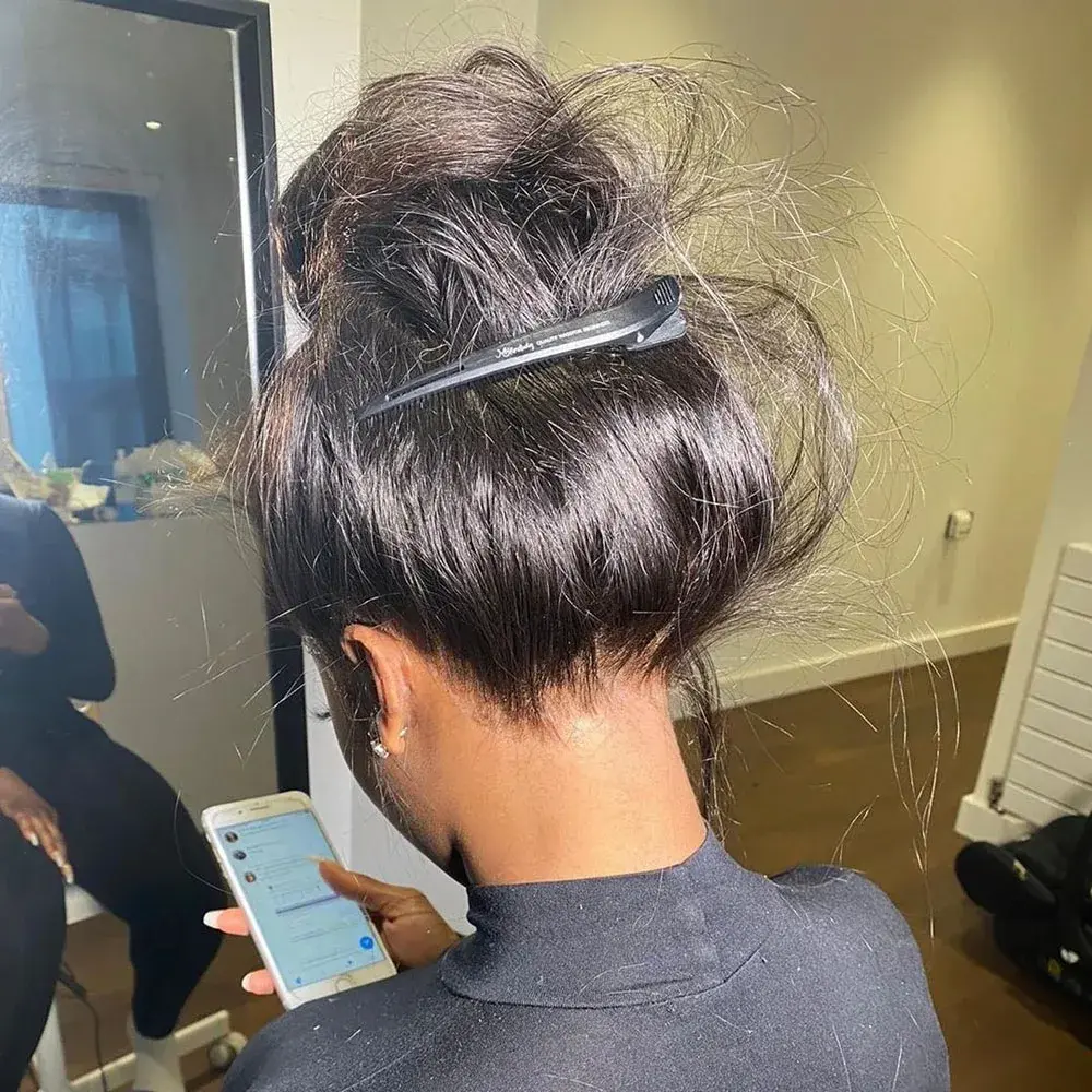 Bling Hair 360 Lace Front Wigs Human Hair Silky Straight Wig 360 Pre Plucked Lace Frontal Wigs 180% Density Straight 360 Full Lace Human Hair Wigs with Baby Hair Natural Color for Black Women #Summervibes