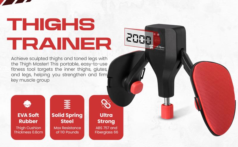 Kegel Exerciser/ for Both Men and Women/ Adjustable 20-80lbs/ Digital Timer Home Fitness Equipment for Thighs Inner Thighs & Legs Arm Trimmers Pelvic Floor Trainer for Men Women machine Healthcare strengthener exercise device muscle