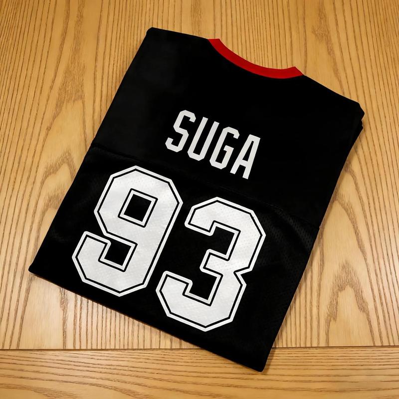 Bangtan-Inspired Personalized Army Crop Top Football Jersey | Custom Name & Number | Trendy K-Pop Fashion Gift
