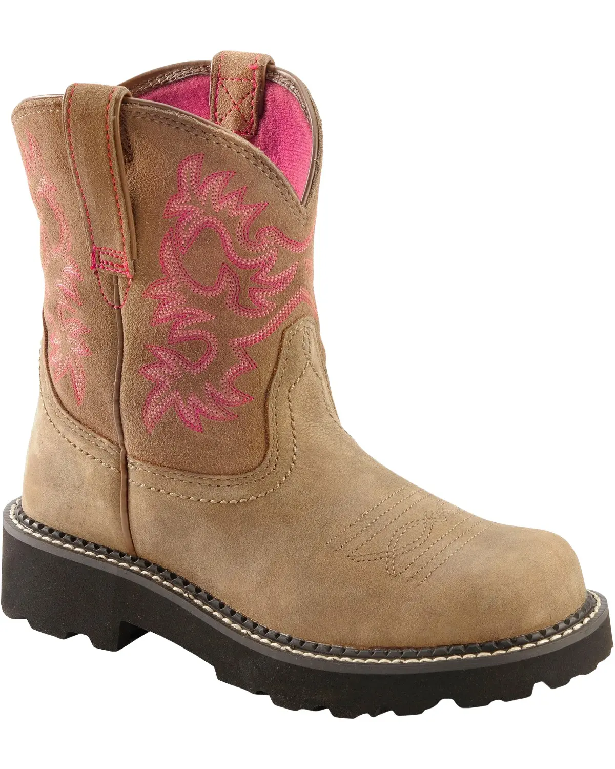 Ariat Women's Women'S Fat Bomber Western Boot Round Toe - 10000822