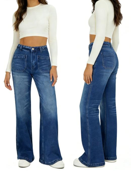 Women Wide Leg Jeans High Waist Baggy Jeans Loose Boyfriend Jeans Denim Pants Y2K