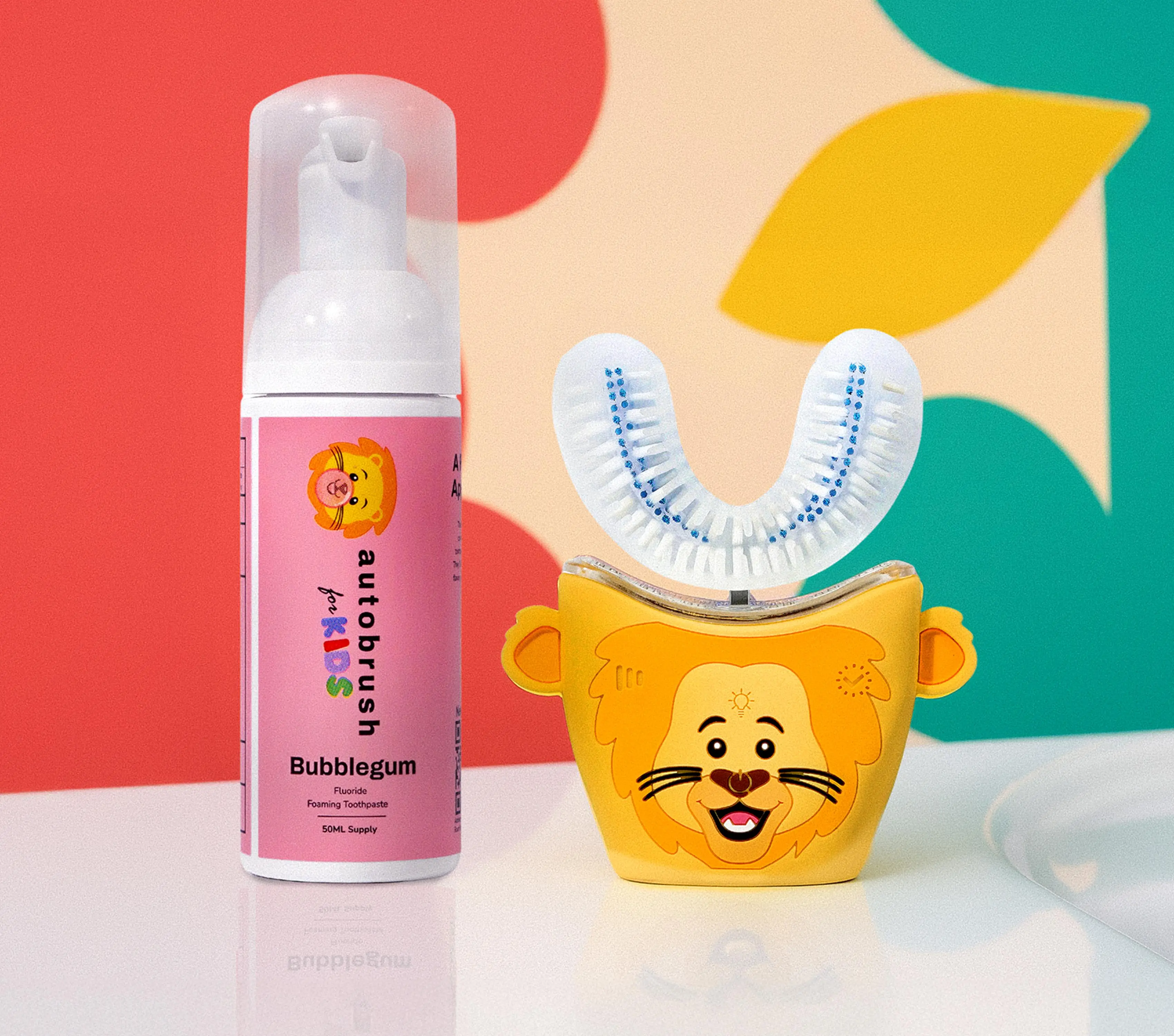 Autobrush Sonic Pro Kids Bundle | ADA-Accepted U-Shape Electric Toothbrush | Full-Mouth Clean in 30 Sec | Music + LED Lights | 3 Cleaning Modes | Pick Your Character