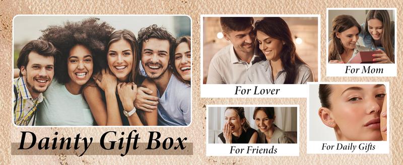 ORAZIO 6 Pairs Tiny 2mm Stainless Steel CZ Stud Earrings for Men & Women Cartilage Helix Tragus Piercing Set Secure Fit