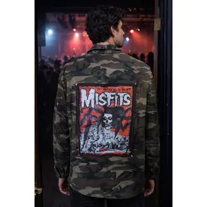 They Must Eat You to Live - Men’s Misfits Camo Punk Jacket