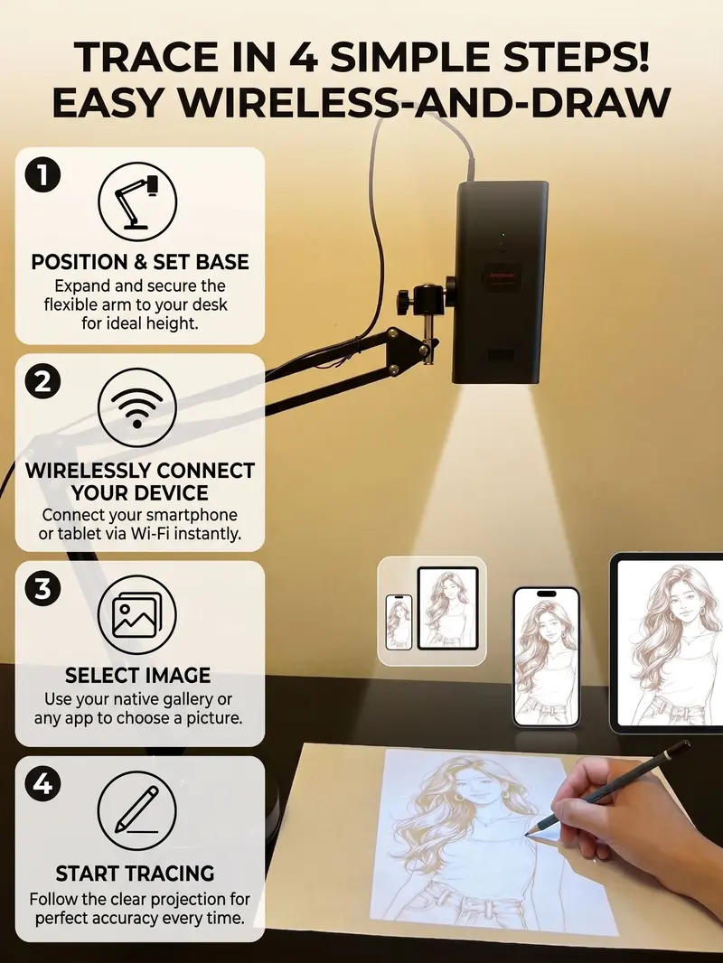 Art Tracing Projector HD projection